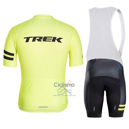 Trek Ropa Ciclismo Culotte Corto 2018 Mangas Cortas Luz AMarillo